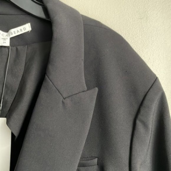 Veronica Beard Scuba Dickey Jacket Blazer in Black Size 24 - Picture 12 of 15